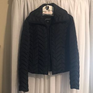 Ladies Guess Black quilted jacket